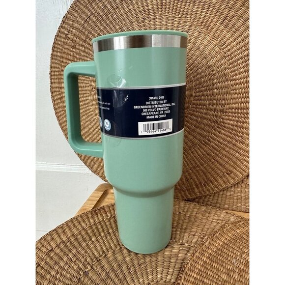 40 oz Tumbler with Handle no lid - Picture 4 of 9